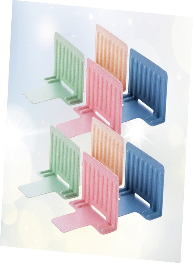 ROMISBABA 8-Piece PP Drawer Dividers for Refrigerated Food Storage Stackable Kitchen Organizer Adjustable Size for Cabinets and Freezers Random Color - Image 5